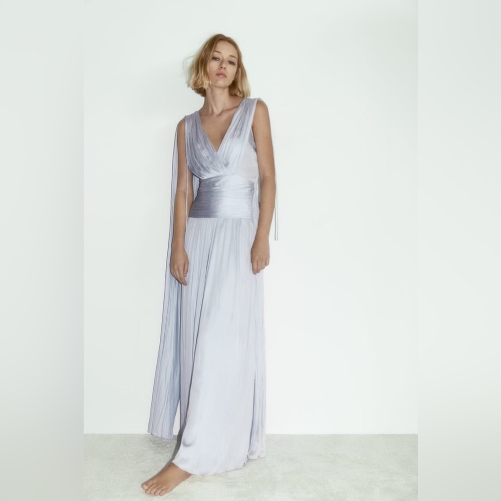 Zara Draped Long Dress